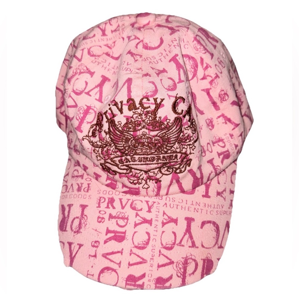 Privacy CA Pink All Over Print Baseball Cap Adjustable Cotton Hat 16/69 Style